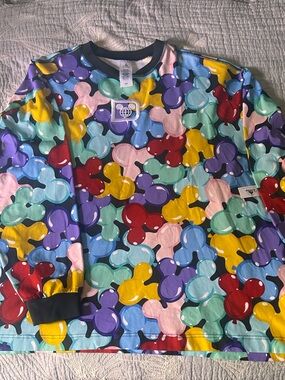 Disney Walt Disney World Graphic baloon Mickey Long Sleeve